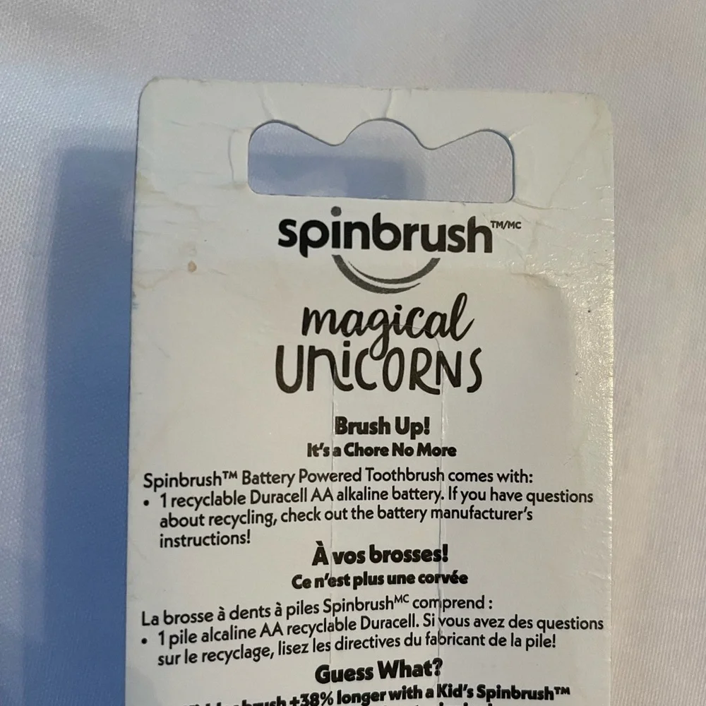 Spinbrush and Rexlace spinbrush electric